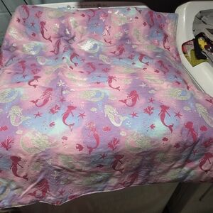Mermaid Print Kids Blanket